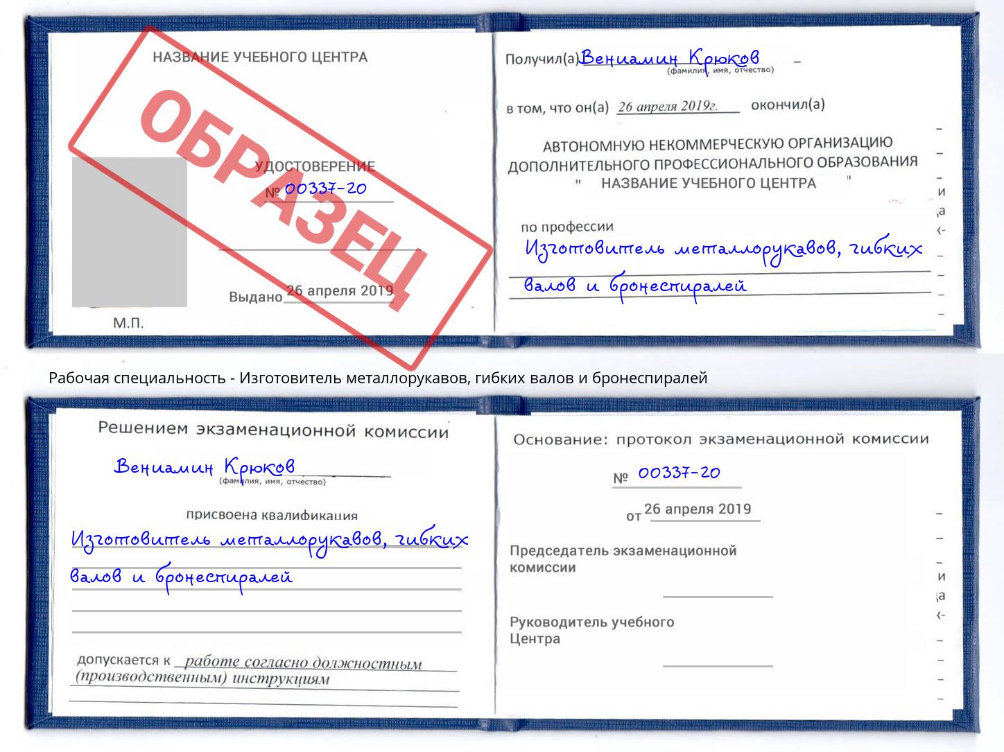 Изготовитель металлорукавов, гибких валов и бронеспиралей Вязники